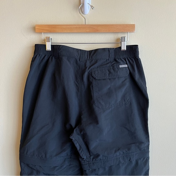 Royal Robbin’s Zip and Go Convertible Cargo Pants in Black Size 8 Short Inseam - Picture 11 of 13